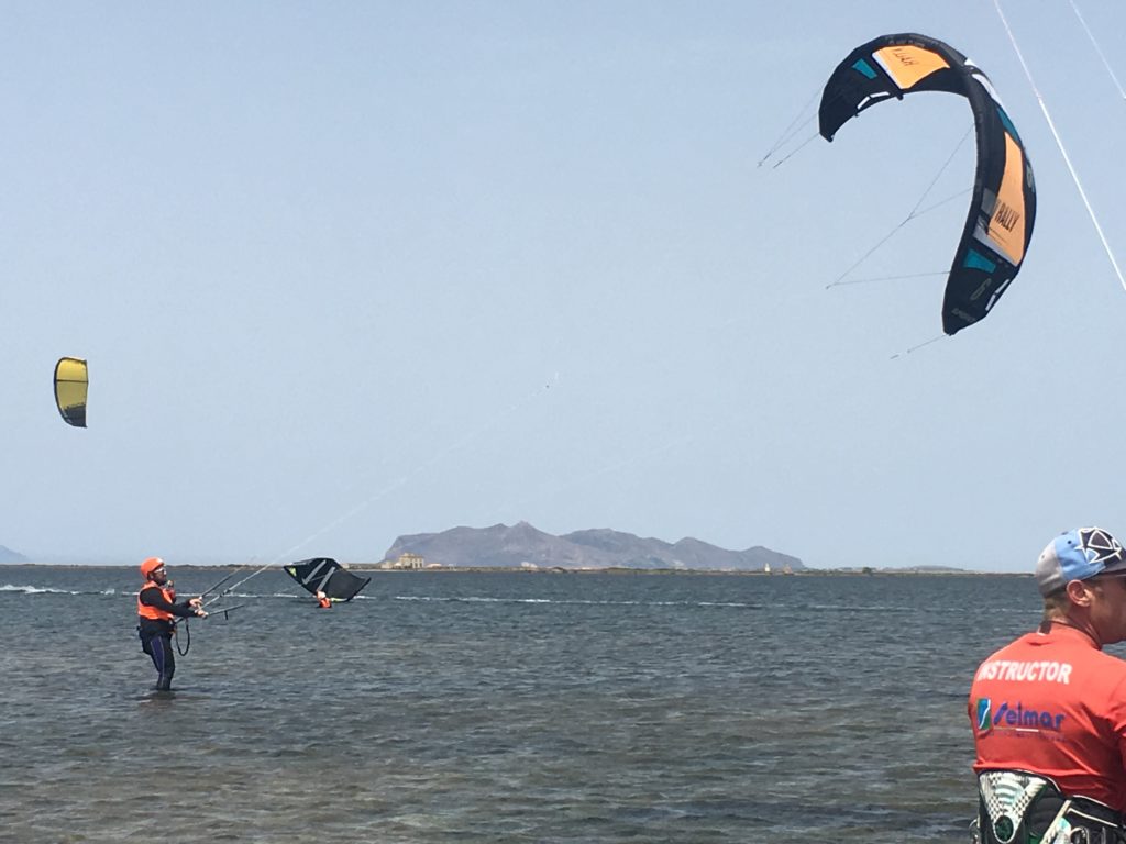 Kitesurf lo Stagnone Marsala